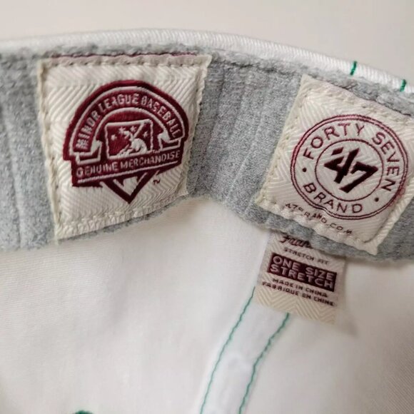 Portland Sea Dogs Minor League Baseball Hat Cap OSFA Stretch '47 Brand Webber - Picture 7 of 7